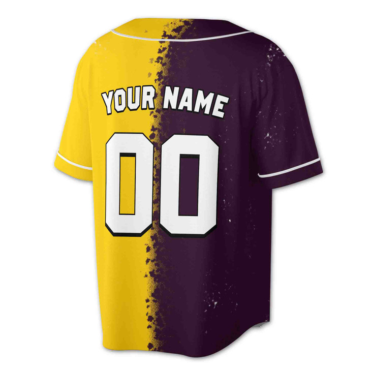 Custom  Splatter Baseball Jersey - Personalized Name, Team & Number - Adult, Youth, Kid
