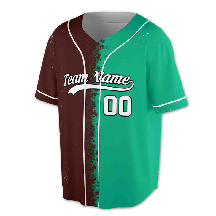 Custom  Splatter Baseball Jersey - Personalized Name, Team & Number - Adult, Youth, Kid