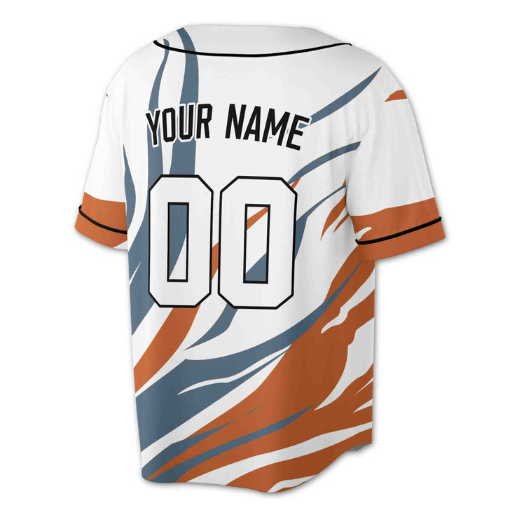 Custom Navy Teal Dynamic Wave Baseball Jersey - Personalized Name, Team & Number - Adult, Youth, Kid