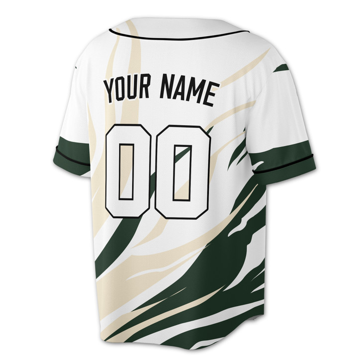 Custom Navy Teal Dynamic Wave Baseball Jersey - Personalized Name, Team & Number - Adult, Youth, Kid