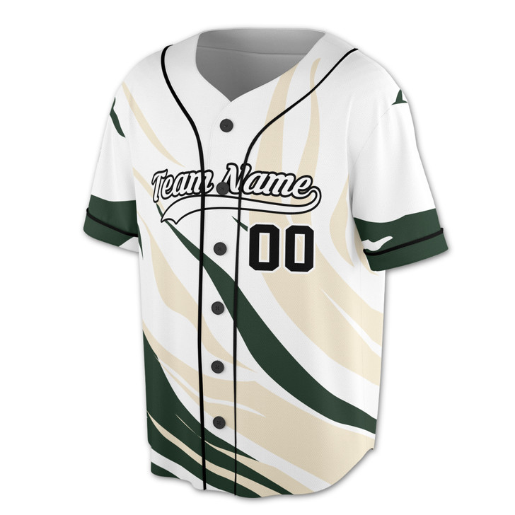 Custom Navy Teal Dynamic Wave Baseball Jersey - Personalized Name, Team & Number - Adult, Youth, Kid