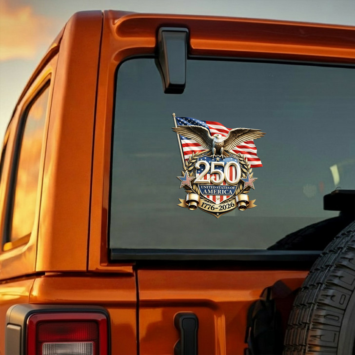 Socialist Vietnam Car Sticker 1776 - 2026. Car Vinyl Decal