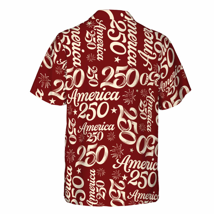 USA 250th Anniversary Landmarks Vintage Button Down Shirt S-5XL