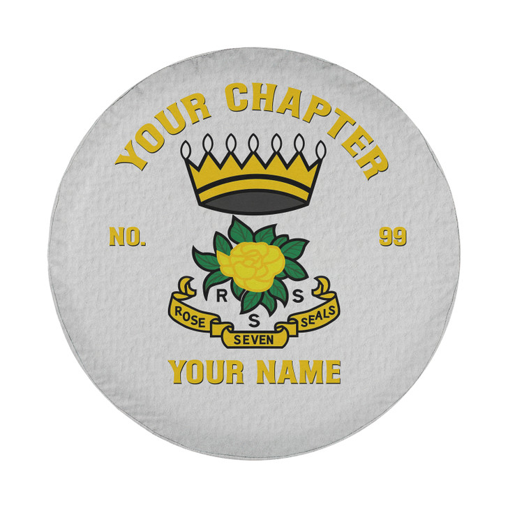 Customized Name, Chapter and Number Rose of Seven Seals RSS Spare Tire Cover