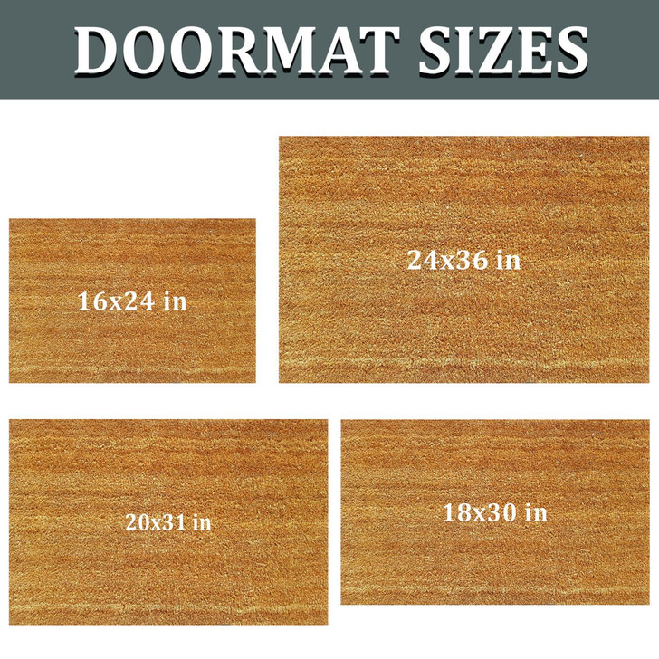 As For Me And My House We Will Serve The Lord Custom Doormat Bible Verse Welcome Mat