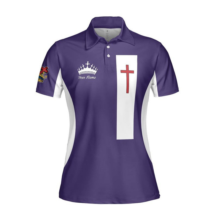 Personalized Court Name Order of the Cyrene Crusaders Prince Hall Affiliation 3D Women Polo Shirt Size S-5XL