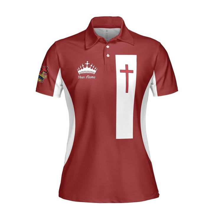 Personalized Court Name Order of the Cyrene Crusaders Prince Hall Affiliation 3D Women Polo Shirt Size S-5XL