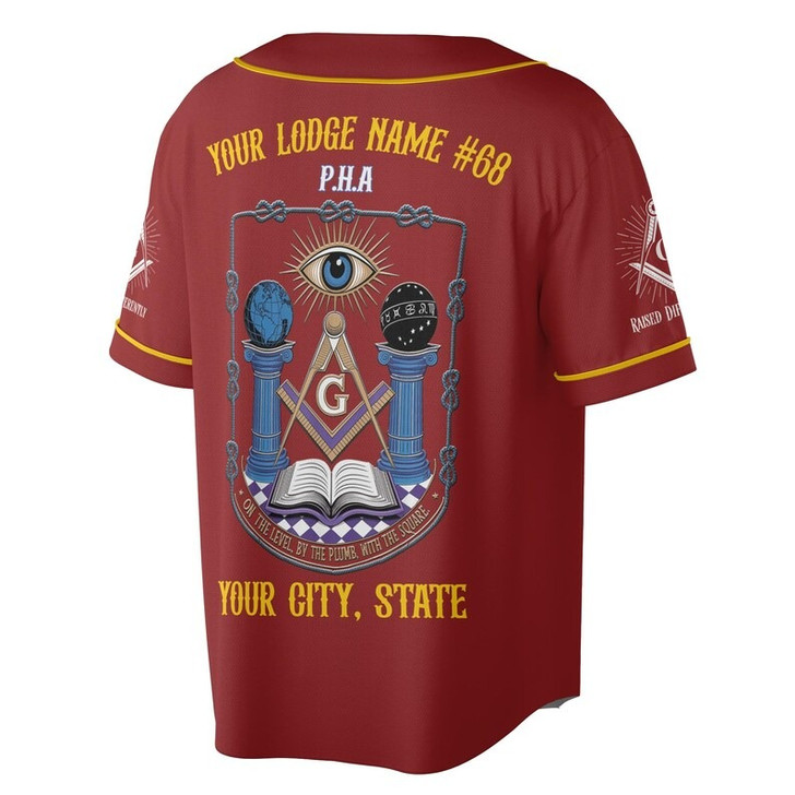 Custom Lodge Name Freemasonry I Took An Oath Smib Raise Diffferently 3D Baseball Jersey Shirt Size S-5XL