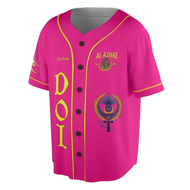 Custom Name DOI Daughters Of Isis Echoes of the Nile AEAONMS Multi Color 3D Baseball Jersey Shirt Size S-5XL