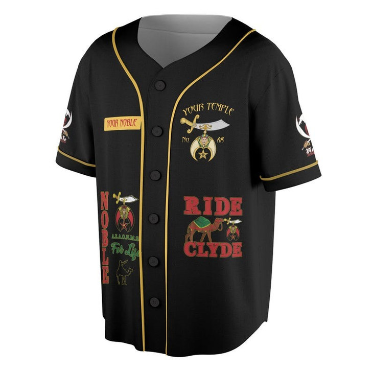 Personalized Customized Proud To Be Shriners 3D Baseball Jersey Shirt Size S-5XL