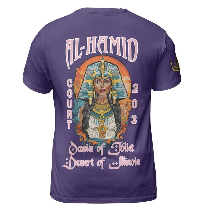 Personalized Court Name DOI Egyptian Ancient Sunset Sovereign 3D Tshirt Size S-5XL