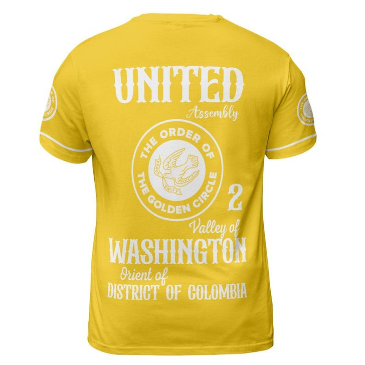 Customize Name OGC Order of the Golden Circle OES Sisters 3D T-shirt Size S-5XL