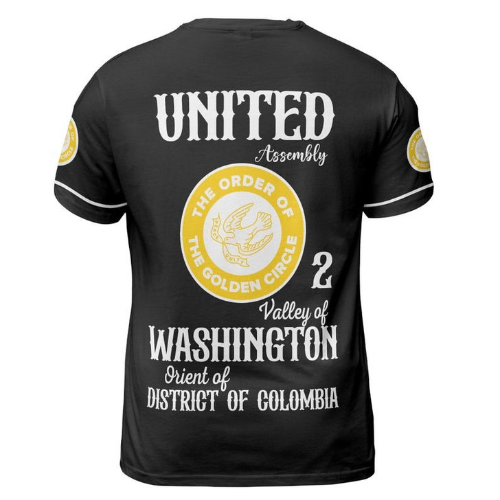 Customize Name OGC Order of the Golden Circle OES Sisters 3D T-shirt Size S-5XL