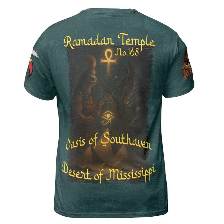 Custom Temple Name Nobles Mystic Shrine AEAONMS I'm That Noble They Warn Your About Freemasonry 3D T-shirt Size S-5XL
