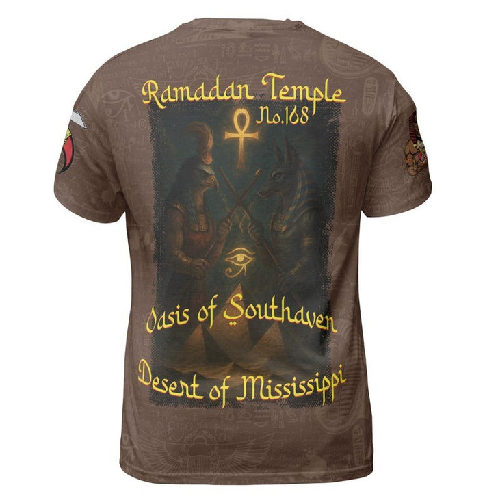 Custom Temple Name Nobles Mystic Shrine AEAONMS I'm That Noble They Warn Your About Freemasonry 3D T-shirt Size S-5XL