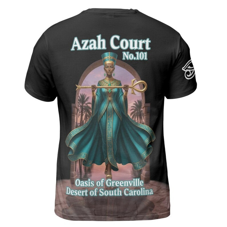 Personalized Court Name DOI Divine Ruler Shriners AEAONMS 3D T-shirt Size S-5XL