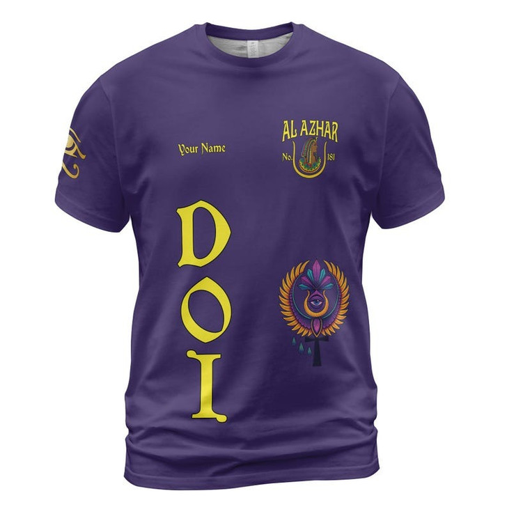 Custom Name DOI Daughters Of Isis Echoes of the Nile AEAONMS Multi Color 3D T-shirt Size S-5XL