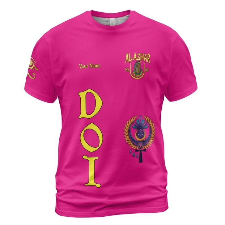 Custom Name DOI Daughters Of Isis Echoes of the Nile AEAONMS Multi Color 3D T-shirt Size S-5XL