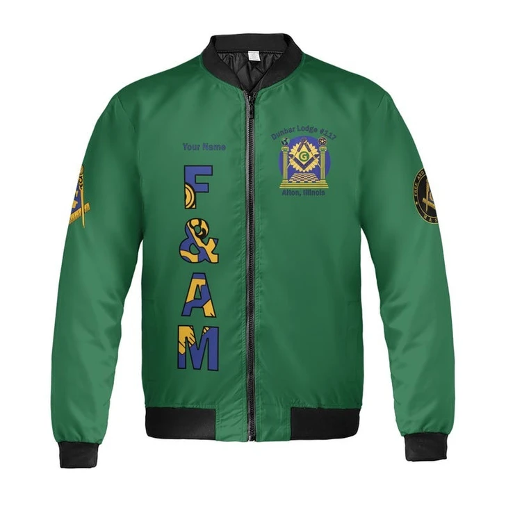 Personalized Lodge Name Freemasonry F&AM PHA They Not Like US Freemasonry 3D Bomber Jacket Size S-5XL