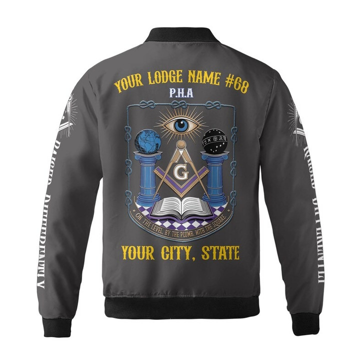 Custom Lodge Name Freemasonry I Took An Oath Smib Raise Diffferently 3D Bomber Jacket Size S-5XL