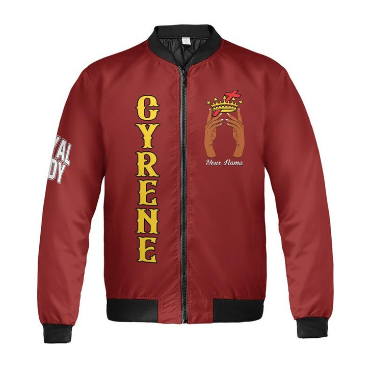 Personalized Court Name Order of the Cyrene Crusaders Royal Lady 3D Bomber Jacket Size S-5XL