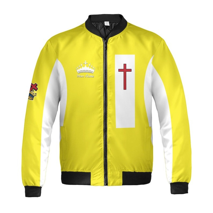 Personalized Court Name Order of the Cyrene Crusaders Prince Hall Affiliation 3D Bomber Jacket Size S-5XL