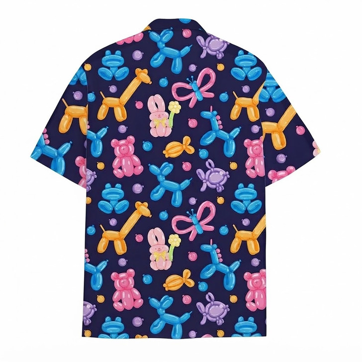 Funny Colorful Balloon Animals Hawaiian Shirt S-5XL