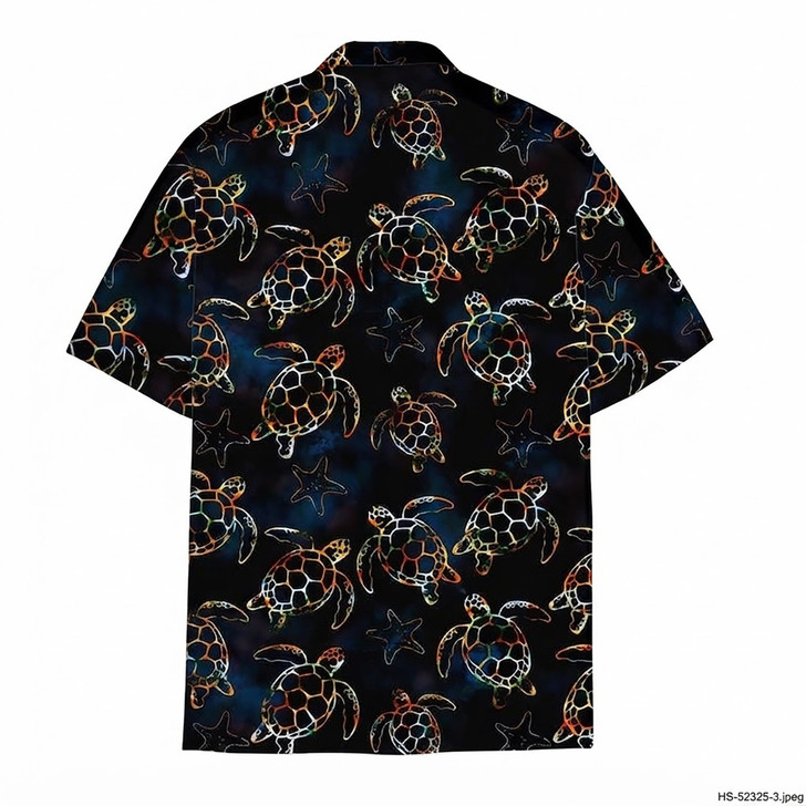 Cute Sea Turtle Ocean Marine Life Hawaiian Shirt S-5XL
