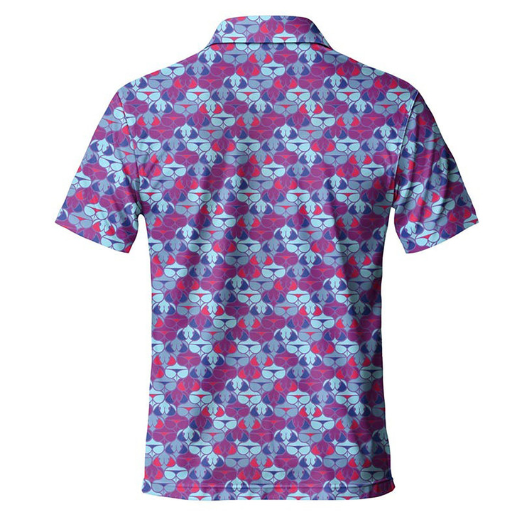 Funny Print Boob Men's Polo Shirt S-5XL