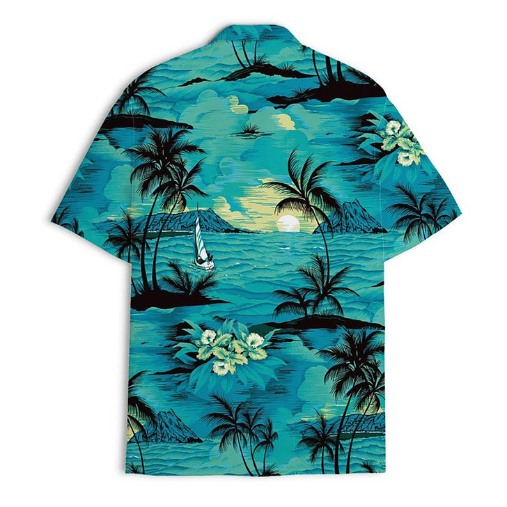 Retro Summer Beach Aloha Hawaiian Shirt S-5XL