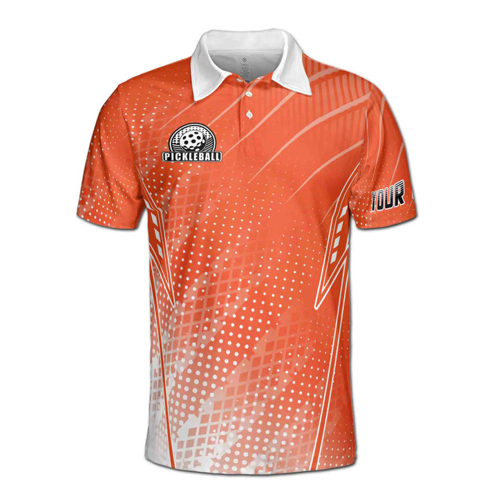 Personalized Pickleball Polo Shirt, Custom Pickleball Team Name Jersey, Player Gift, Matching Tournament, Men's Polo Shirt S-5XL