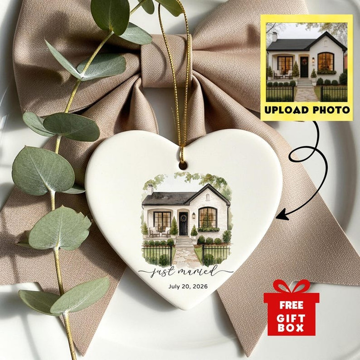 personalized-ceramic-house-ornament-custom-watercolor-home-address-keepsake-new-home-gift-housewarming-gift-for-couple-newlywed-gift