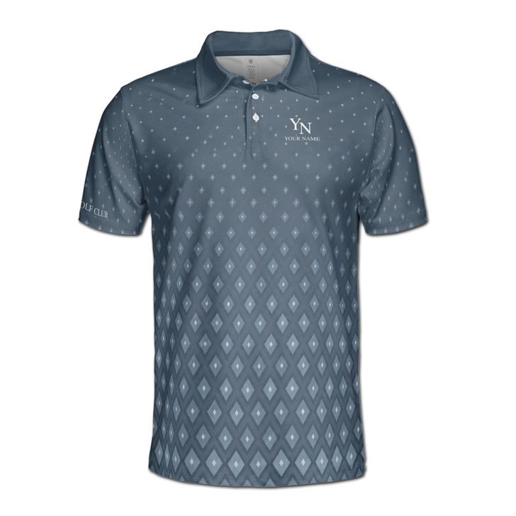 personalized-men's-retro-classic-golf-polo-shirt-custom-name-and-initials-vintage-geometric-diamond-pattern-15