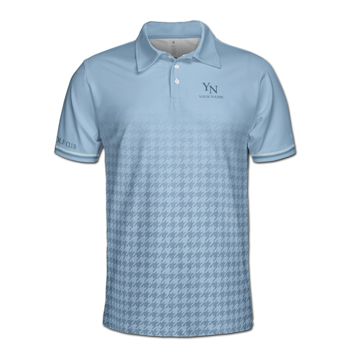 personalized-men's-retro-houndstooth-golf-polo-shirt-custom-name-and-initials-classic-gradient-pattern-10