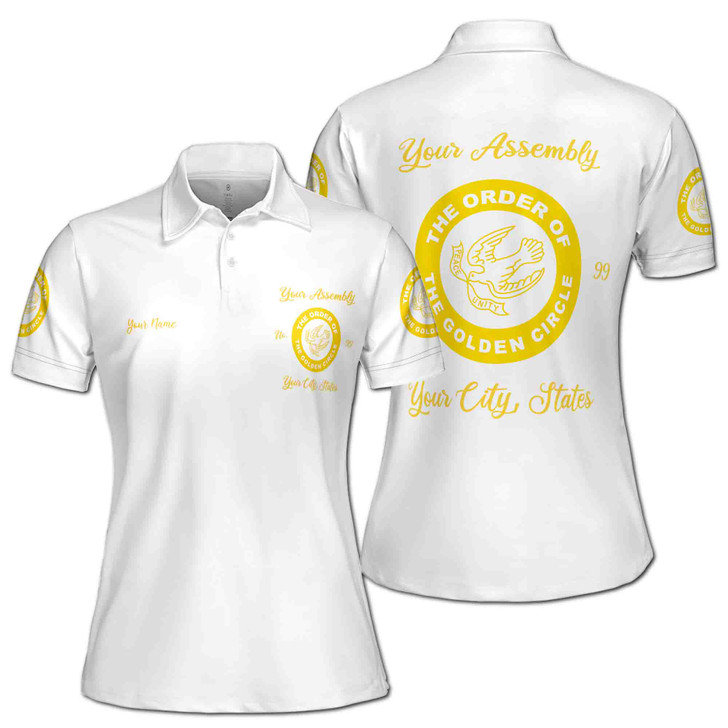 Personalized The Order of The Golden Circle OGC Women's Polo Shirt S-5XL