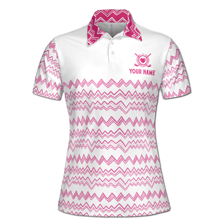 golf-friends-women's-polo-shirt-pink-zigzag-golf-squad-design-custom-name-s-5xl-2