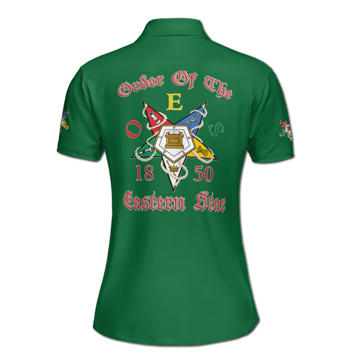 personalized-oes-women's-polo-shirt-floral-eastern-star-design-custom-chapter-s-5xl-16