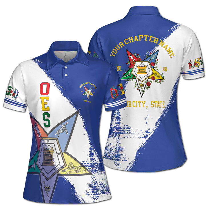 custom-eastern-star-women's-polo-shirt-floral-rose-design-oes-chapter-name-s-5xl-5