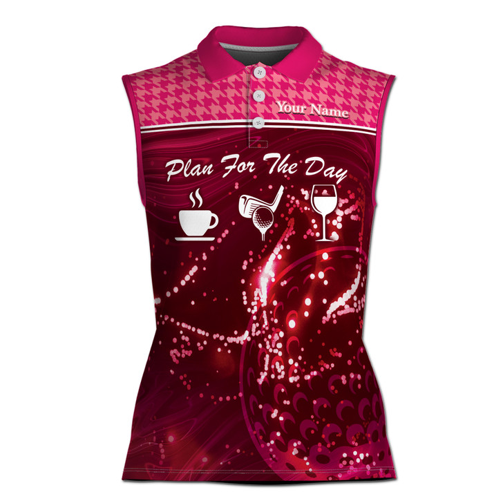 plan-for-the-day-pink-golf-lover-custom-sleeveless-women's-polo-shirt-xs-4xl-2