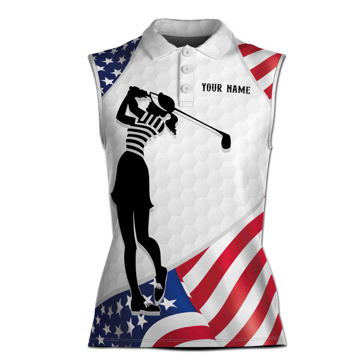 american-flag-lady-golfer-team-custom-name-sleeveless-women's-polo-shirt-xs-4xl-2