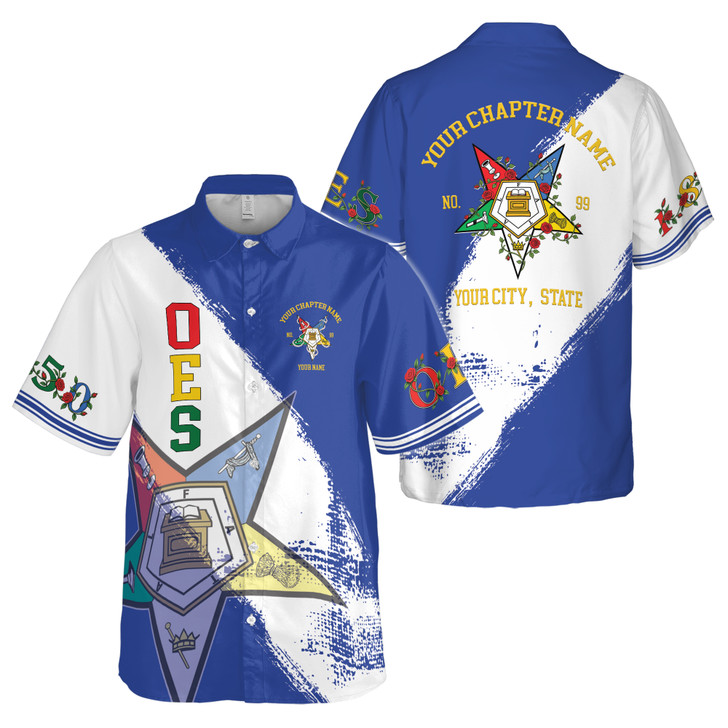 personalized-oes-button-down-shirt-floral-rose-custom-chapter-gift-s-5xl-3