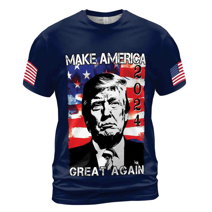 TRUMP 2024 Save America 2024 Men's T-shirt S-5XL