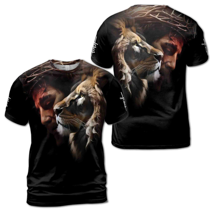 Jesus Christ Lion Of Judas Men's T-shirt S-5XL
