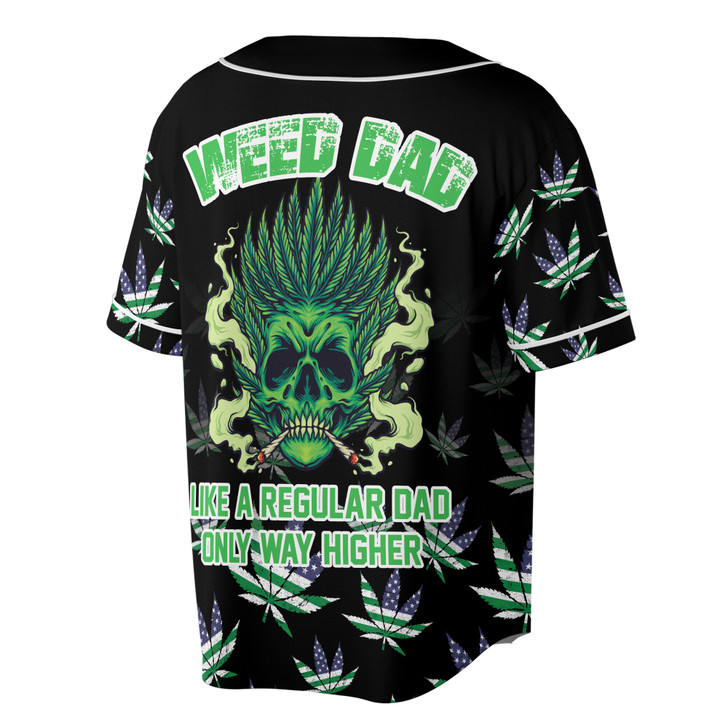 Custom Name Best Dad Ever Support USA Flag Dad Baseball Jersey S-5XL