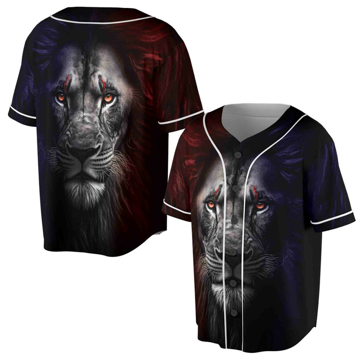 King Of August King Leo Zodiac The Lion Baseball Jersey S-5XL