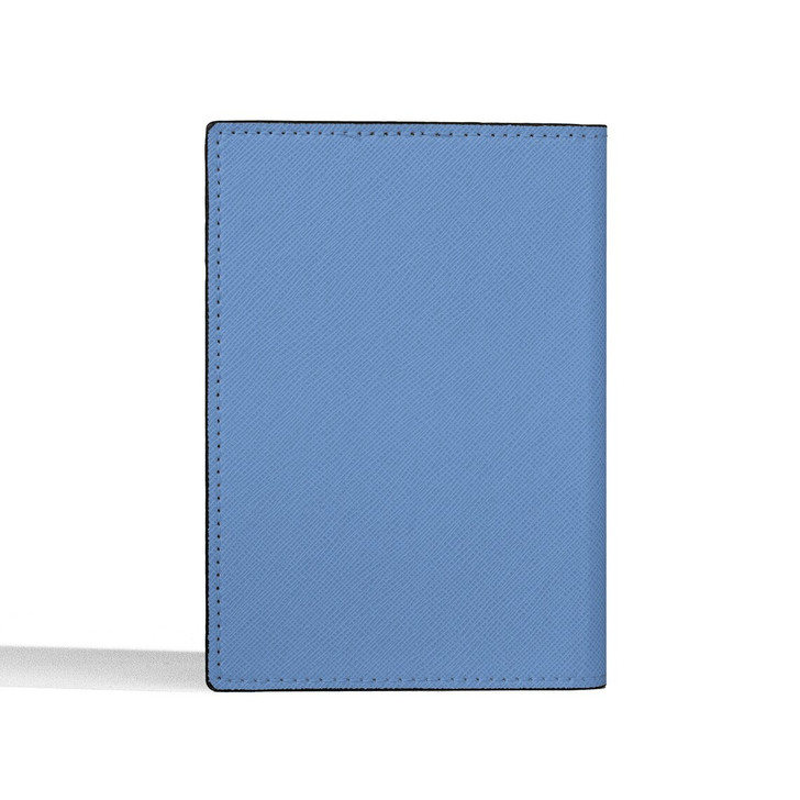 Cute Passport Holder for Kids for Women Passport Wallet Bear Blue