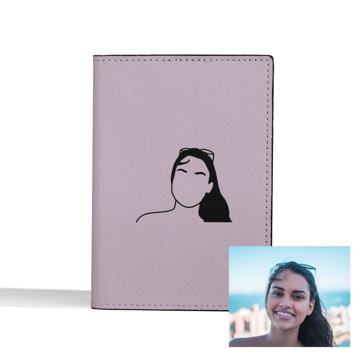 Personalized Leather Custom Passport Case Family Passport Custom Wedding Gift
