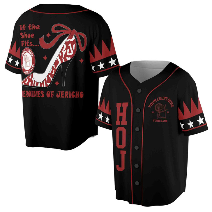 Customized Heroines of Jericho HOJ Sisterhood Baseball Jersey S-5XL