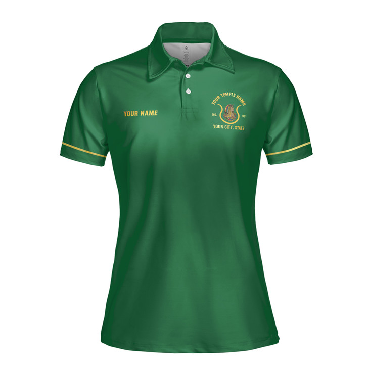 Personalized Imperial Court Emblem Multi Color Women's Polo Shirt S-5XL