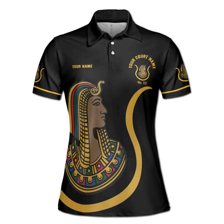 Custom Name Court Name DOI Daughter of Isis Women's Polo Shirt S-5XL